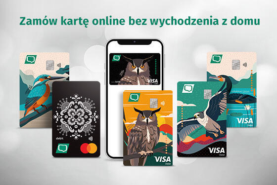 Zamów kartę online bez wychodzenia z domu