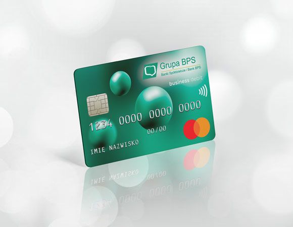Karta MasterCard Business PayPass zbliżeniowa debetowa